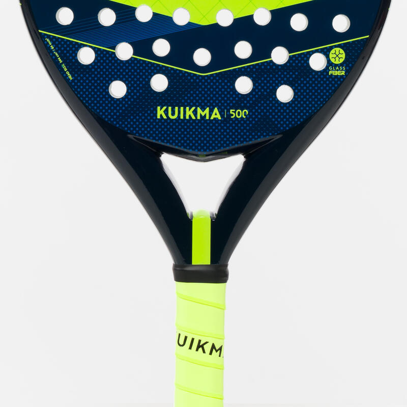 Padelracket voor volwassenen PR 500 geel