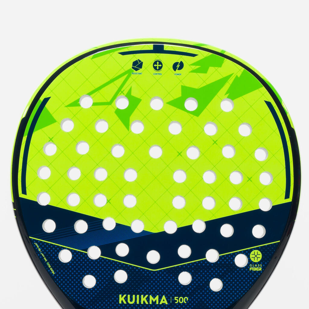 Raquette de padel adulte - Kuikma PR 500 jaune