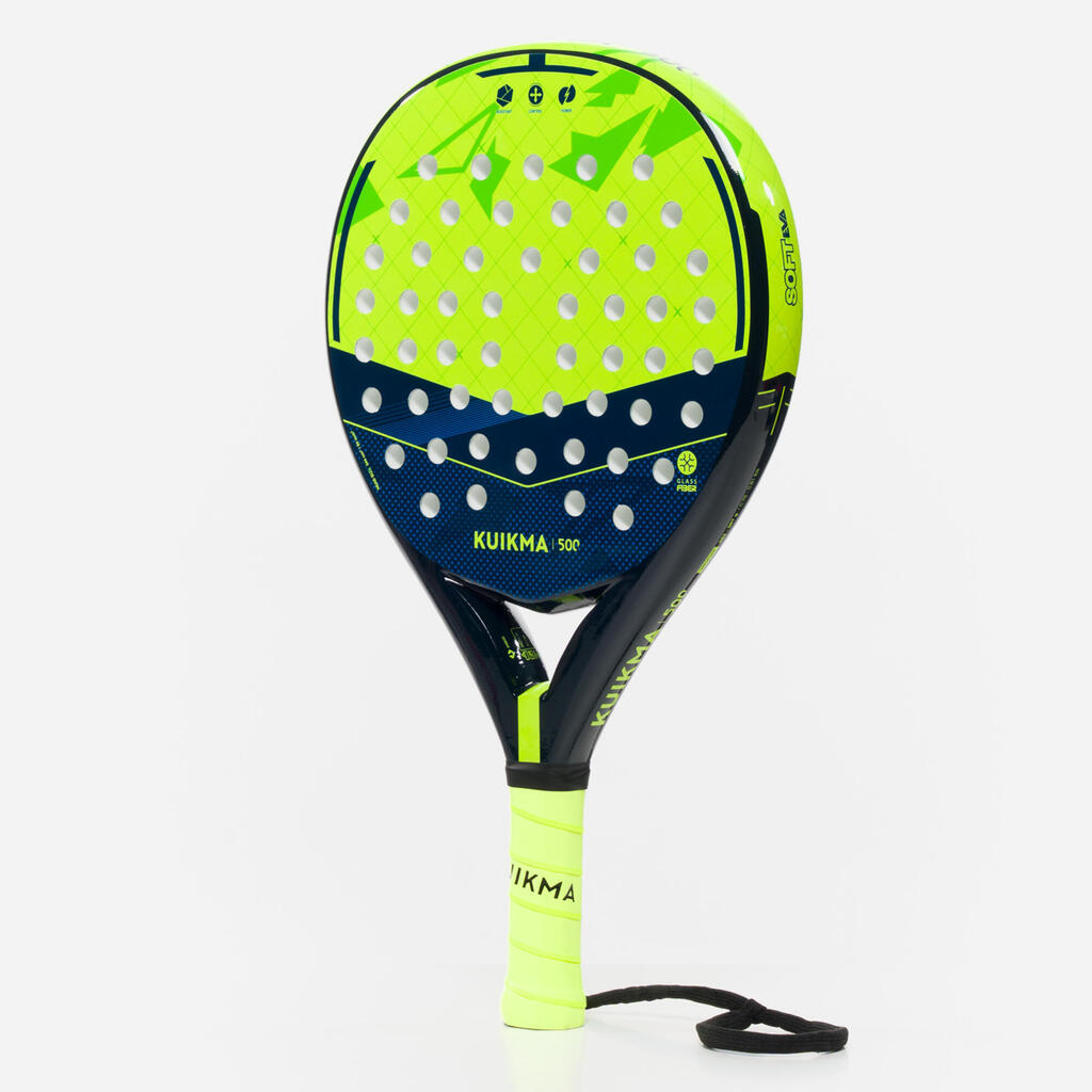 Raquette de padel adulte - Kuikma PR 500 jaune