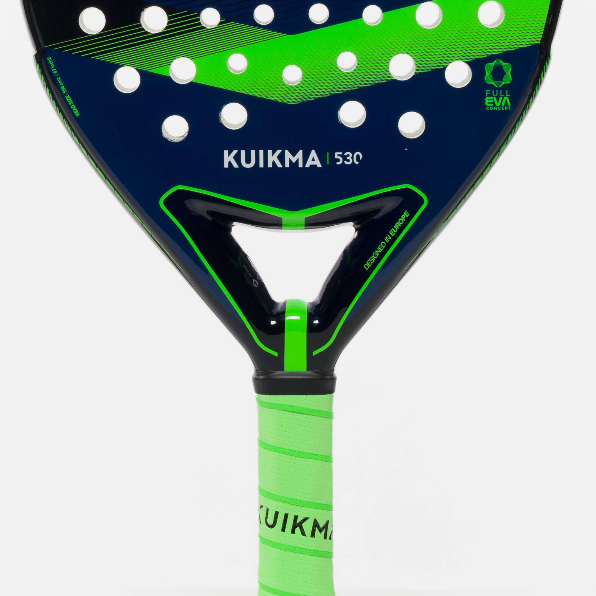 Adult Padel Racket PR 530 - Blue/Green -  5
