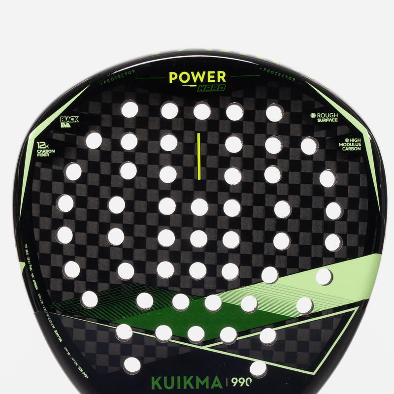 Rachetă Padel Kuikma PR990 Power Hard Negru Adulți