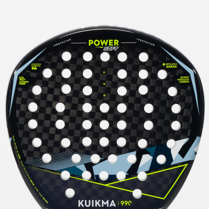 Raquete Padel adulto Kuikma PR990 Power Soft