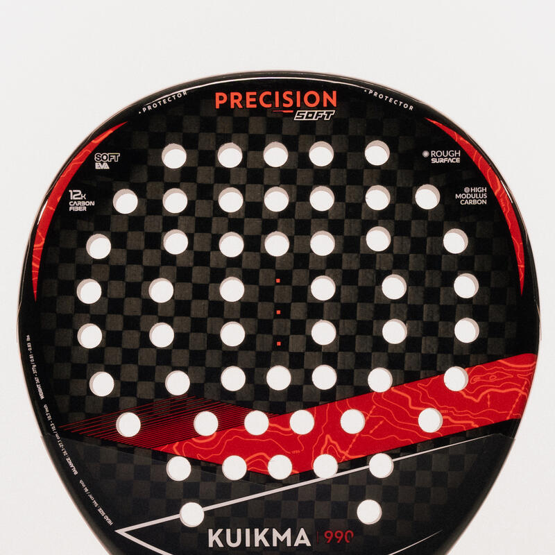Raquete Padel adulto Kuikma PR990 Precision Soft