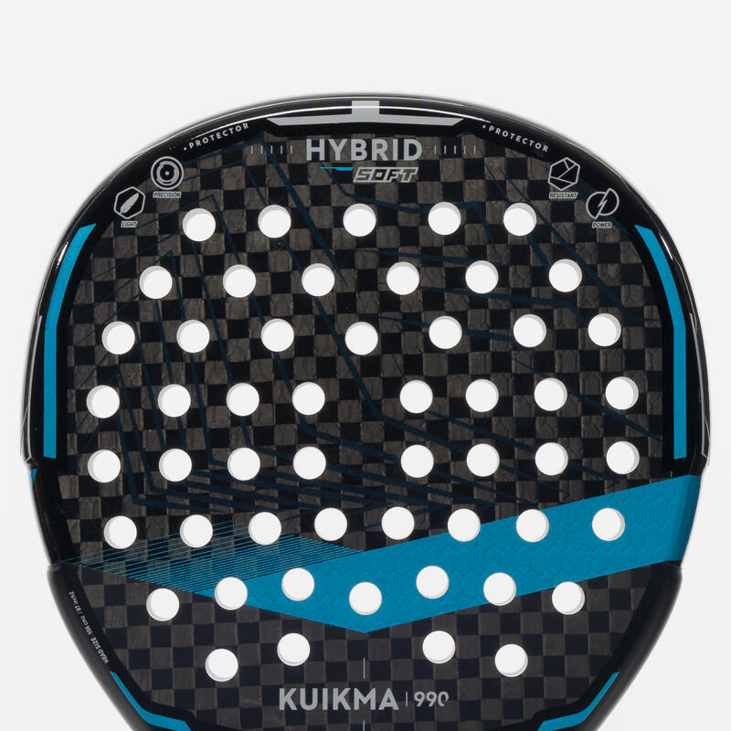 Raketa na padel Kuikma PR990 Hybrid Soft modrá