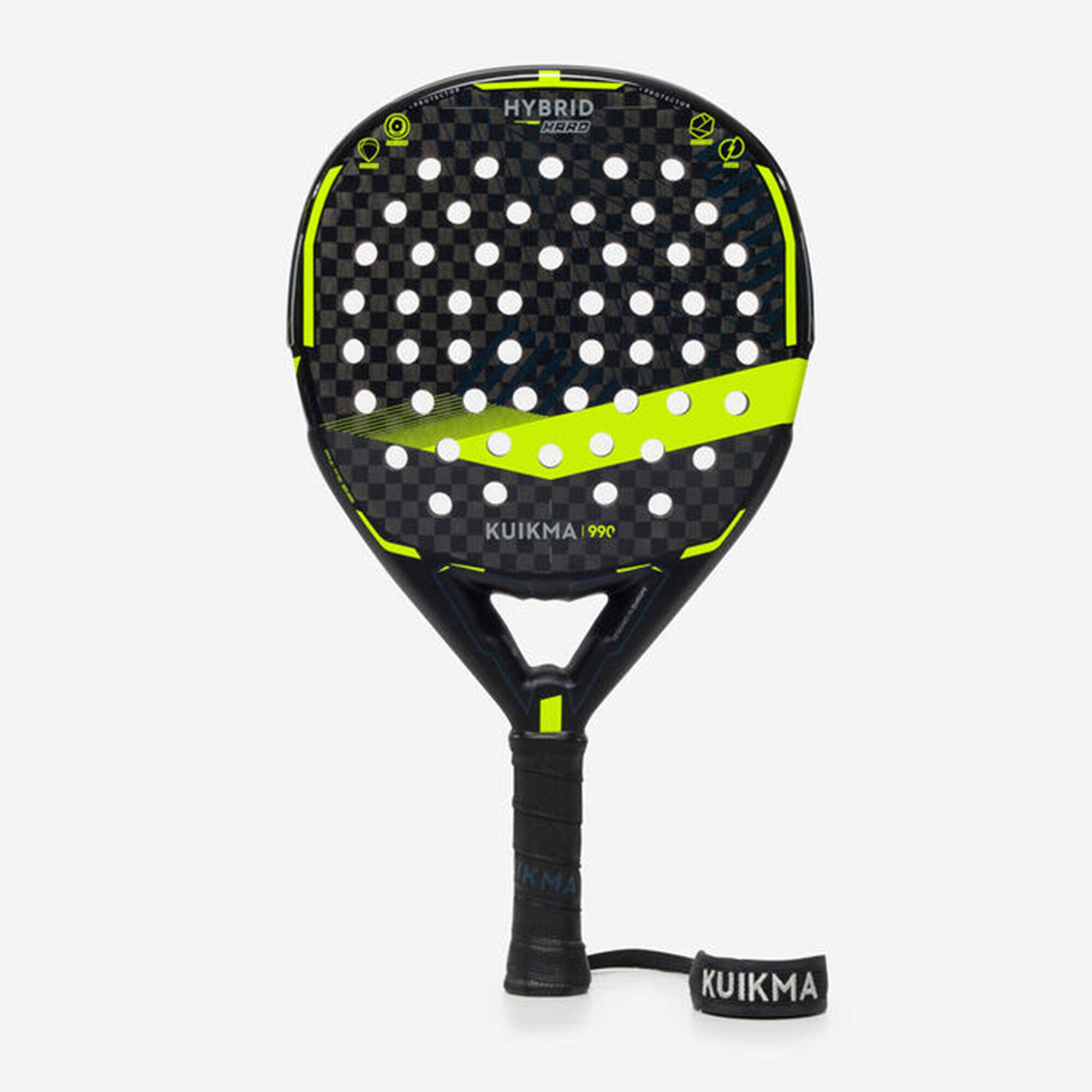 Adult Padel Racket PR 990 Hybrid Hard -  1
