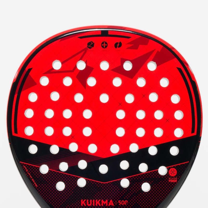 Raquette de padel adulte - Kuikma PR 500 rouge