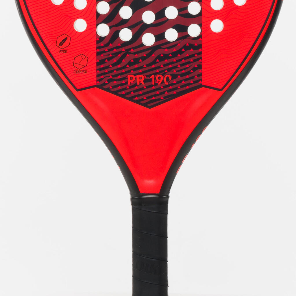 Pala de pádel roja para adulto Kuikma PR Open