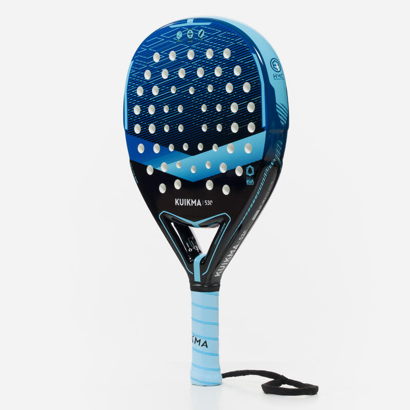 Raquete Padel adulto Kuikma PR530 preto azul