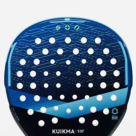 Raquetas de pádel adulto - Kuikma PR 530 negro azul 