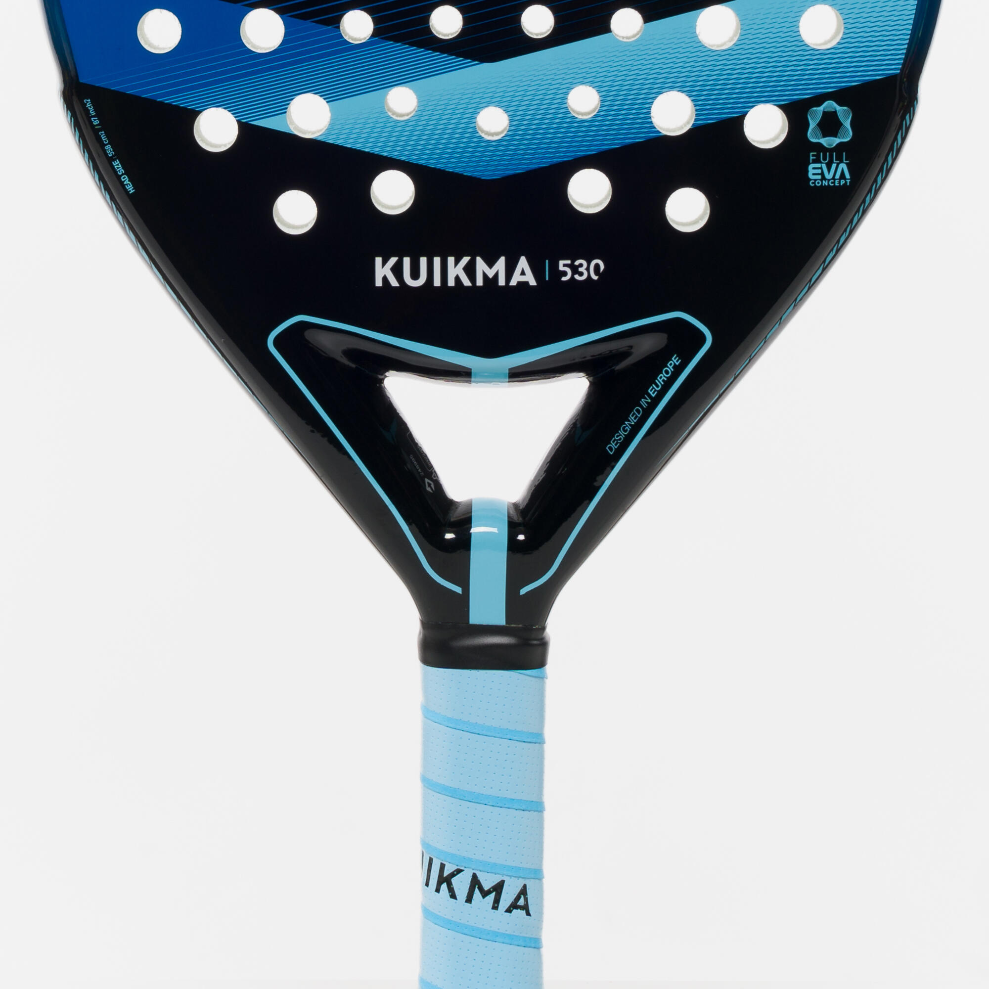 Kuikma Racchetta da padel per adulti - PR 530 nero blu