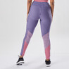 Women's Fitness Cardio Leggings with Phone Pocket - Blue & Pink