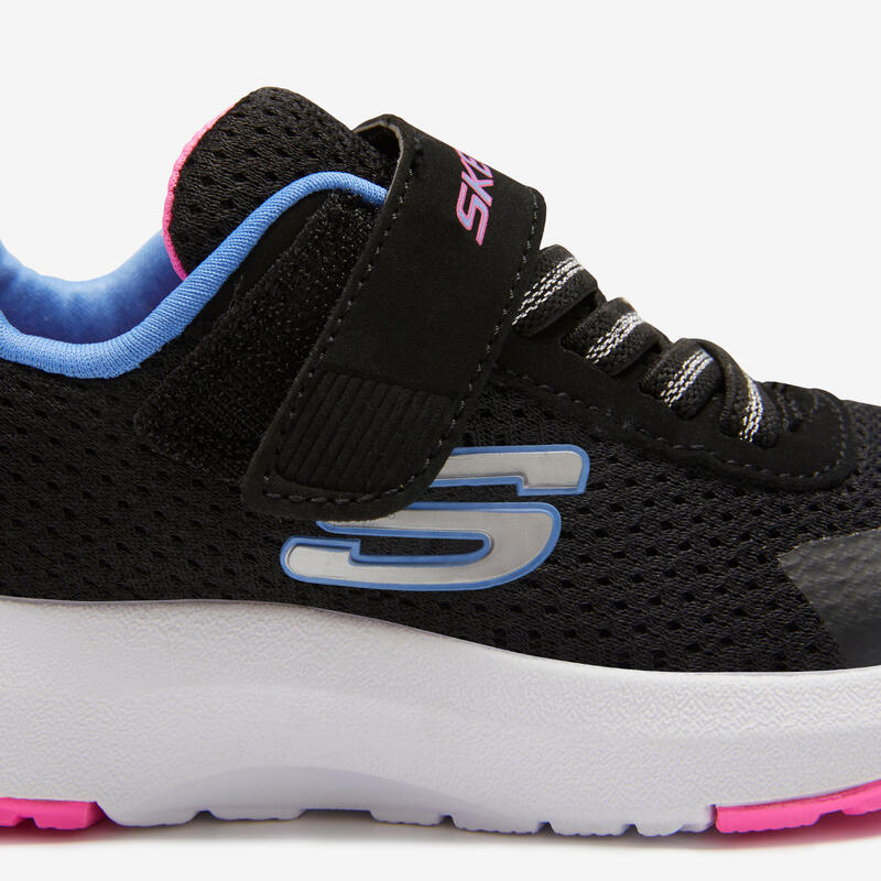 Skechers Sportschuhe Kinder Klettverschluss - Dynamic schwarz 