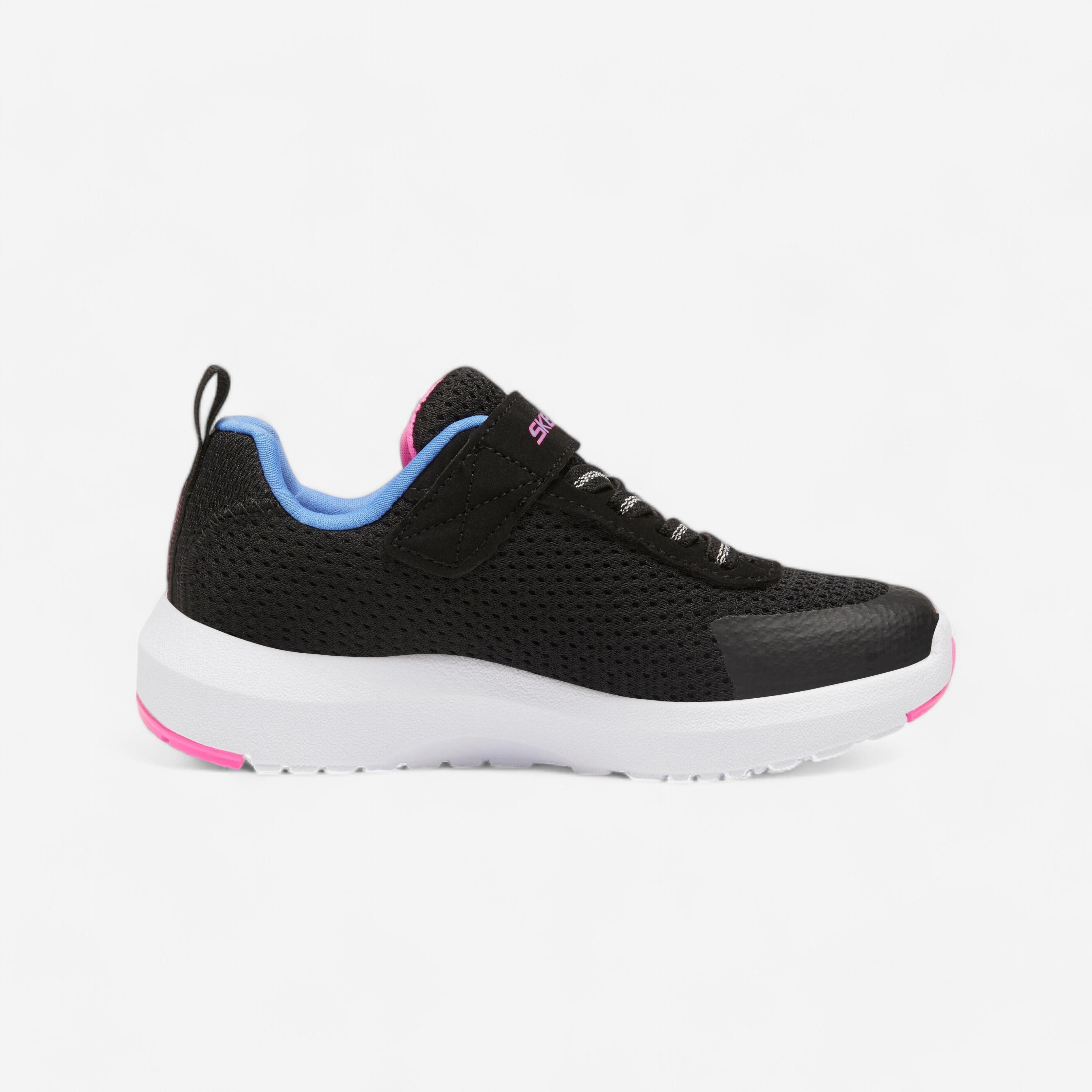 Scarpe da ginnastica Skechers bambino DYNAMIC con strap nere dal 28 al 34 SKECHERS Decathlon