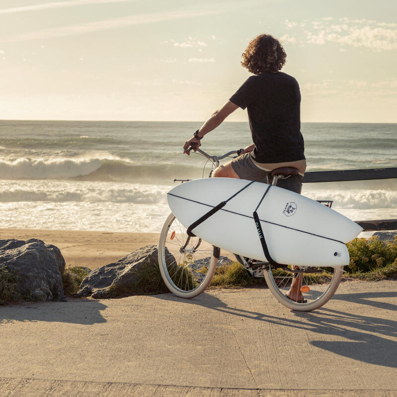 Suport transport placă de surf pentru bicicletă - 1 placă de 5' - 8'