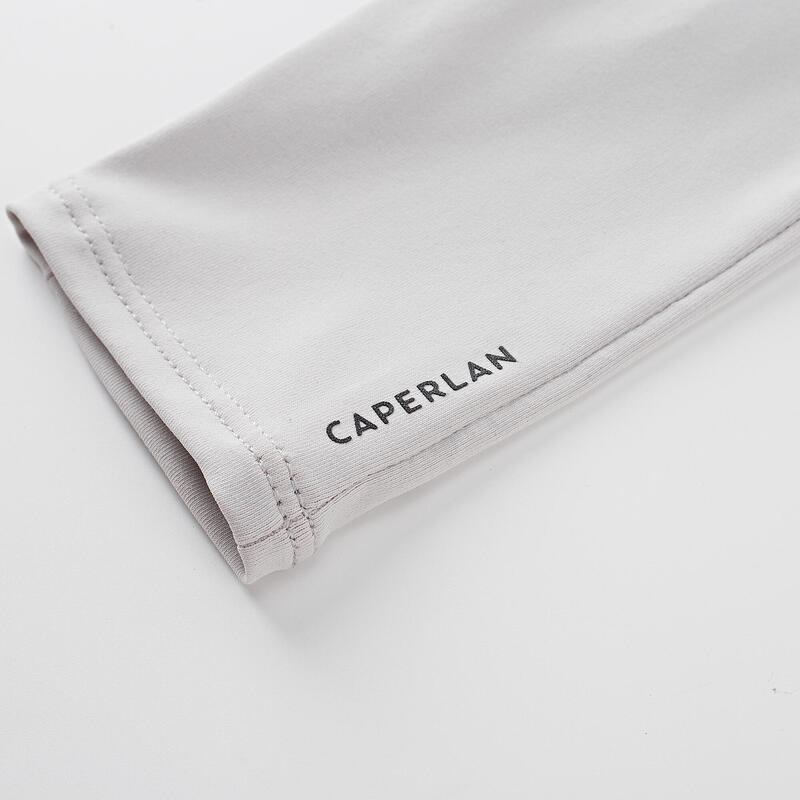 Fishing gloves 100 ANTIUV with three opening fingers Decathlon