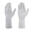 Fishing gloves 100 ANTI-UV with three opening fingers white