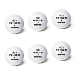 Pelotas De Ping Pong X6 Unidades - Pongori Ttb100