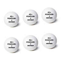 Table Tennis Balls TTB 100 1* 40+ 6-Pack