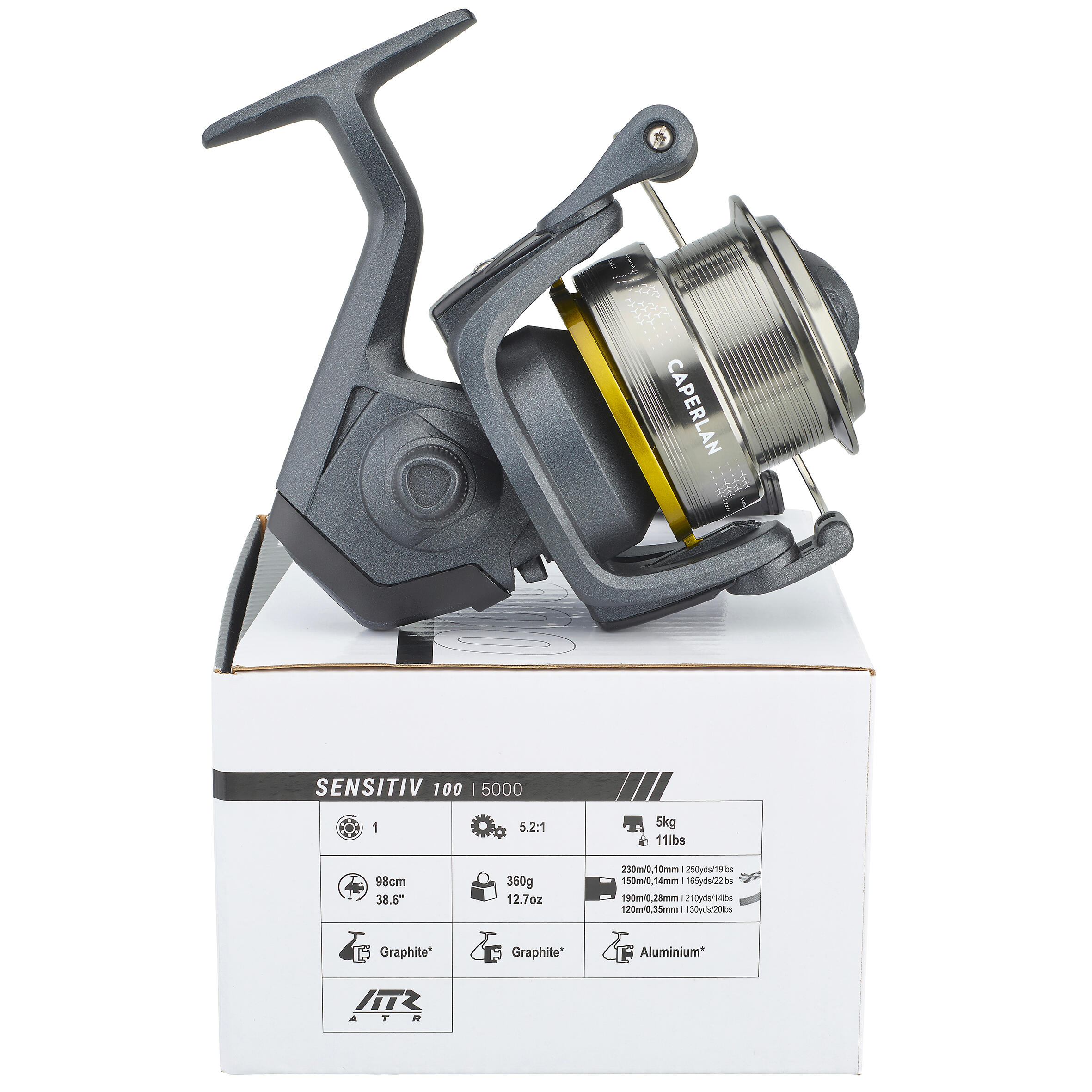 Feeder Reel for Feeder fishing Sensitiv 100 size 5000 9/9