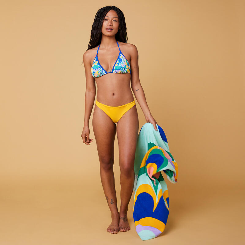 Braguita bikini brasileña Mujer surf amarillo