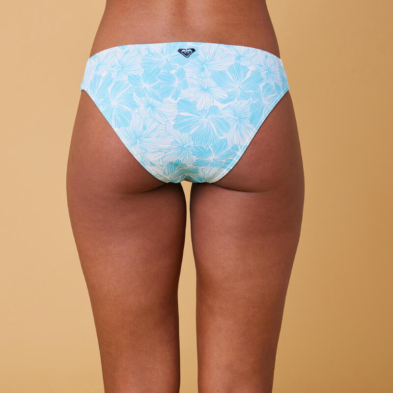 Bikini-Hose Damen hoher Beinausschnitt blau
