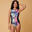 Maillot de bain 1 pièce femme CARLA HAWAII avec back zip