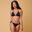 HAUT DE MAILLOT DE BAIN FEMME TRIANGLE COULISSANT MAE NOIR