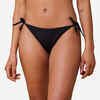 Bikini-Hose Damen seitlich gebunden - Sofy schwarz