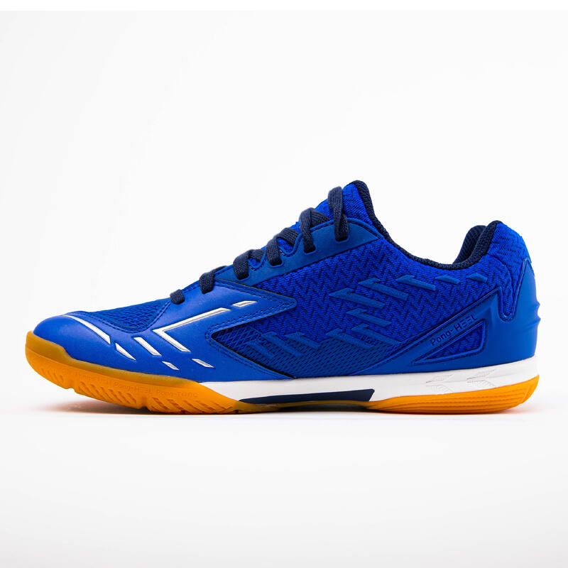 桌球鞋 TTS 900－藍色／銀色