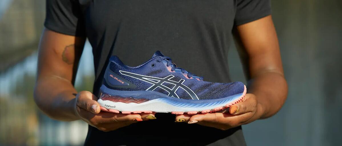 ZAPATILLAS RUNNING MUJER ASICS GEL ZIRUSS 6 AZUL ROJO CORAL Decathlon