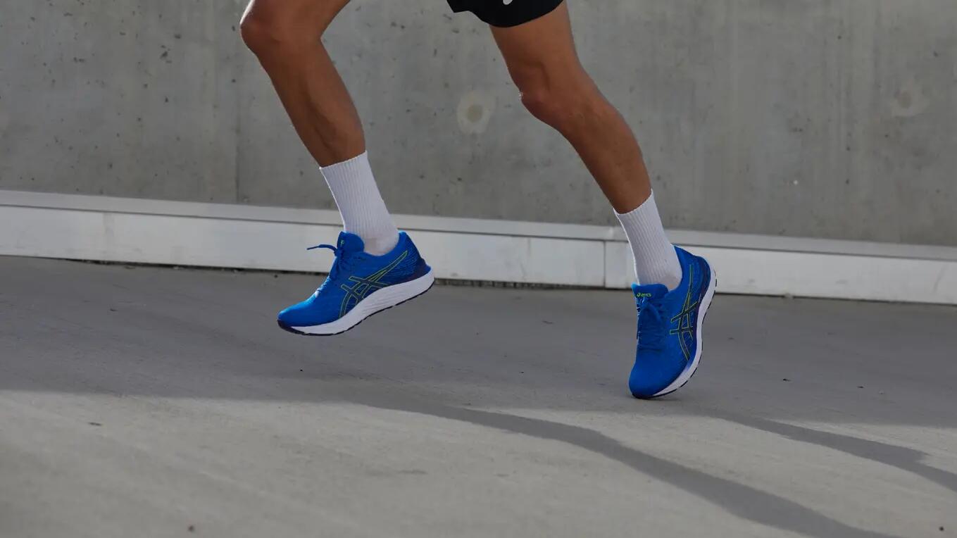 Hardloopschoenen voor heren - GEL-STRATUS 3 BLAUW