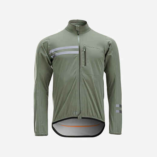 
      Herren Fahrradjacke langarm Rennrad - RC500 khaki 
  