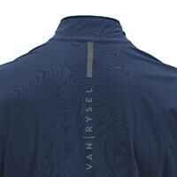 Men's Long-Sleeved Showerproof Road Cycling Jacket RC 500 - Navy