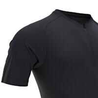 Maillot ciclismo manga corta verano hombre Triban Essentiel negro