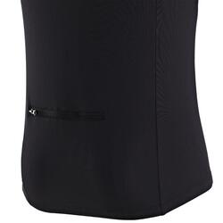 MAILLOT MANCHES COURTES VELO ROUTE TRIBAN ESSENTIEL NOIR