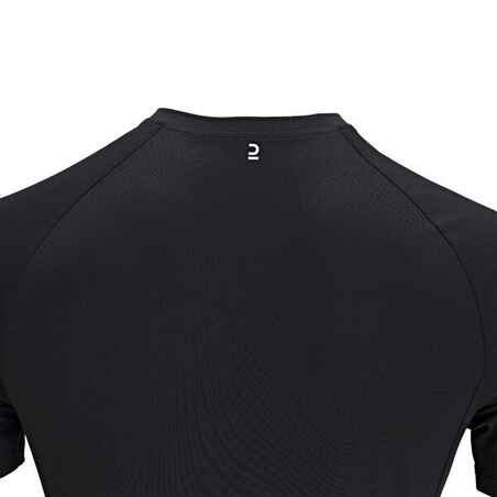 Maillot ciclismo manga corta verano hombre Triban Essentiel negro