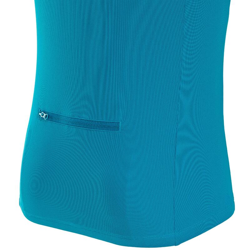 MAILLOT VELO ROUTE MANCHES COURTES ETE HOMME - ESSENTIEL BLEU