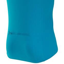 Anti-UV Long-Sleeved Cycling Jersey Essential - Blue