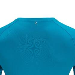 Anti-UV Long-Sleeved Cycling Jersey Essential - Blue