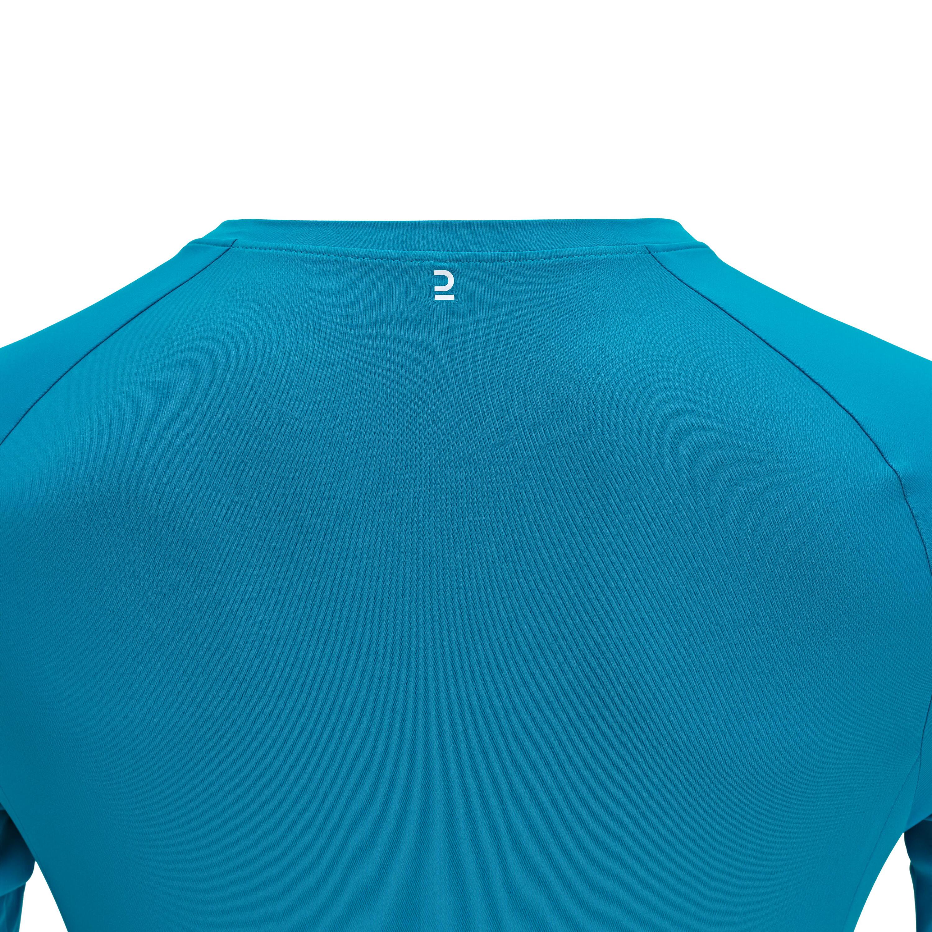 Men's Anti-UV Long-Sleeved Road Cycling Summer Jersey Essential - Blue 6/7