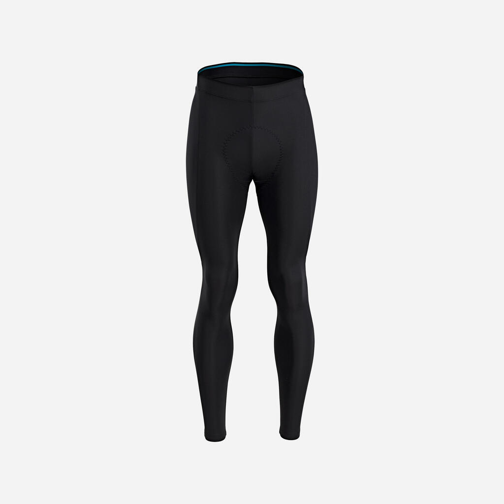Badana pantalón ciclismo ruta hombre Van Rysel RC100 negro