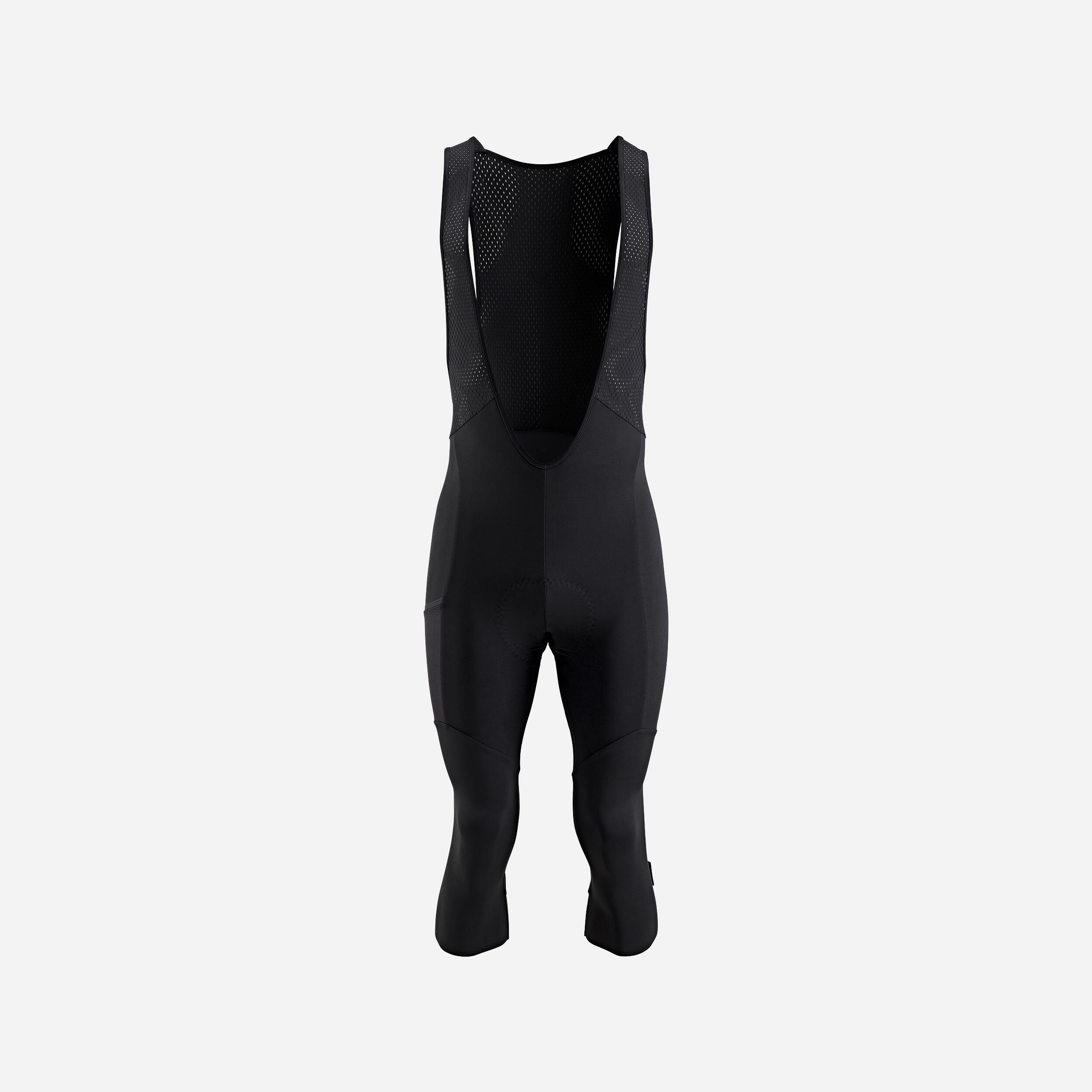 Men's Road Cycling Bib Tights RC500 - Black VAN RYSEL