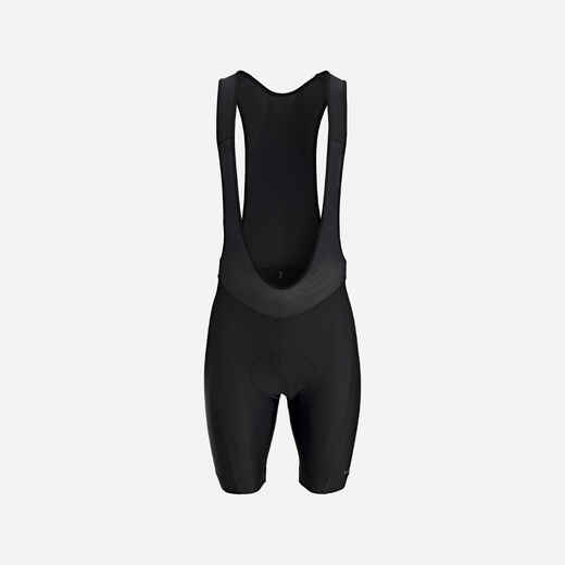 
      Men's Cycling Bib Shorts RC100 - Black
  