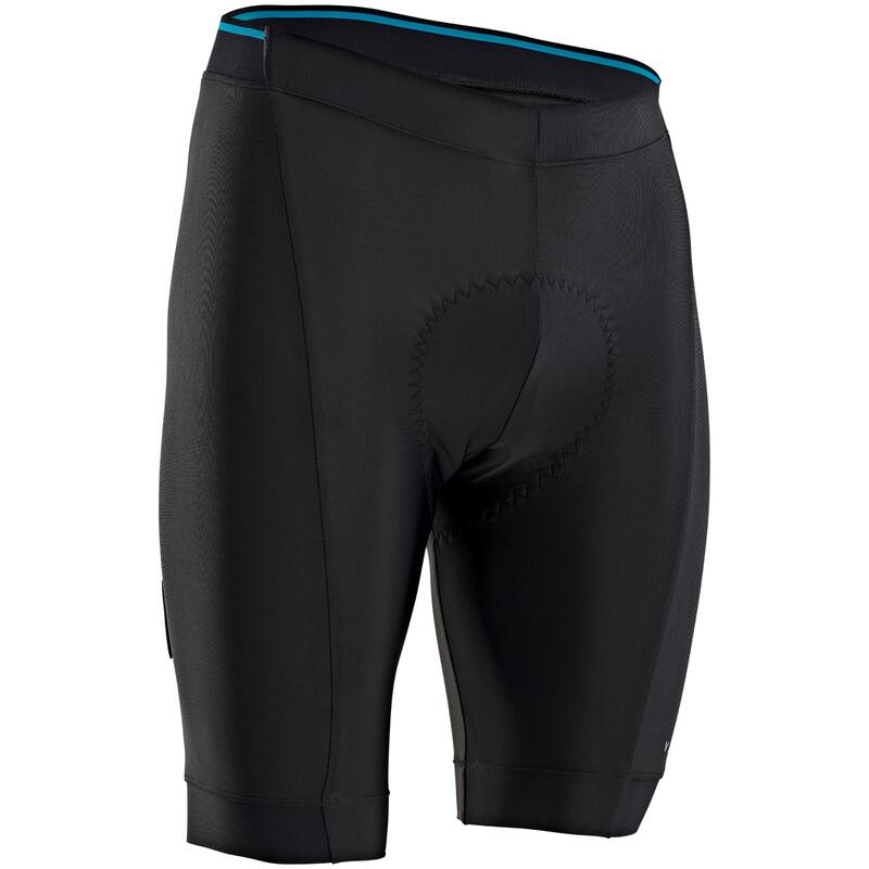 Radhose kurz ohne Träger RC 100 Herren schwarz