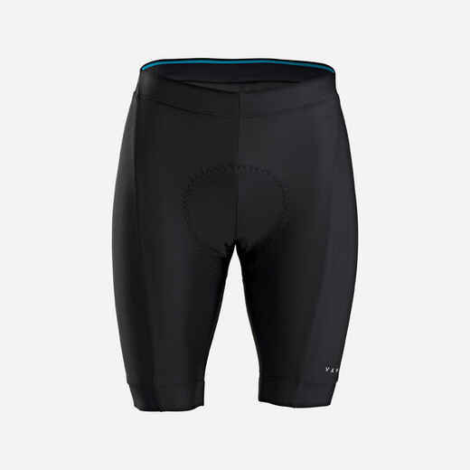 
      Men's Bibless Cycling Shorts RC100 - Black
  