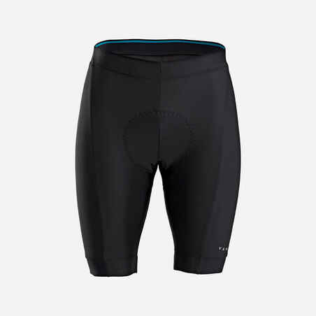 SHORT CICLISMO SIN TIRANTES HOMBRE RC100 NEGRO