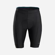 Culotte ciclismo corto sin tirantes hombre Essential negro