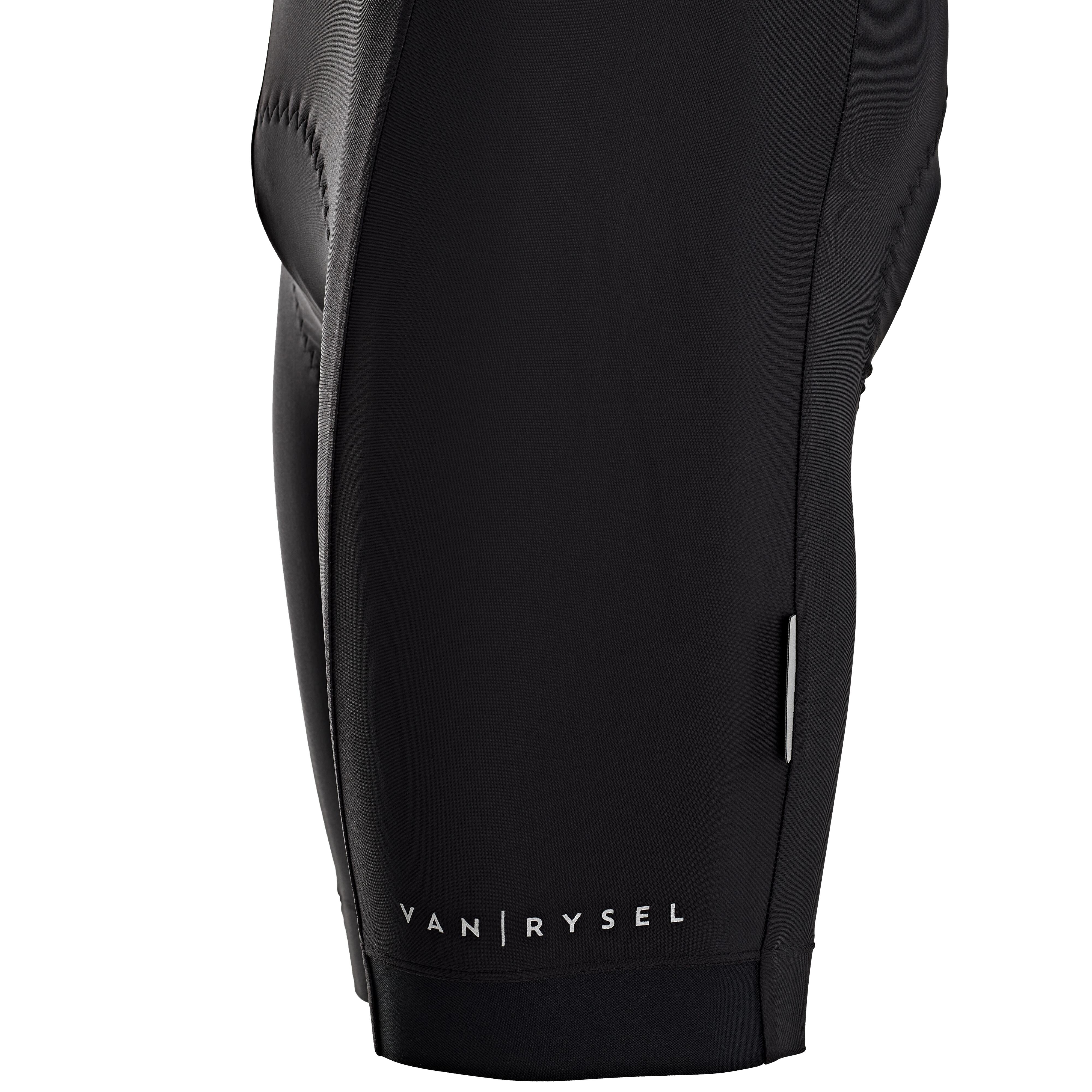 CUISSARD DE VELO SANS BRETELLES HOMME RC100 NOIR Decathlon