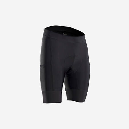 Men's Road Cycling Bibless Shorts RC500 - Black - Decathlon