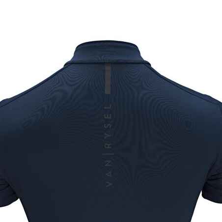 Men's Short-Sleeved Road Cycling Summer Jersey RC500 - Navy Blue